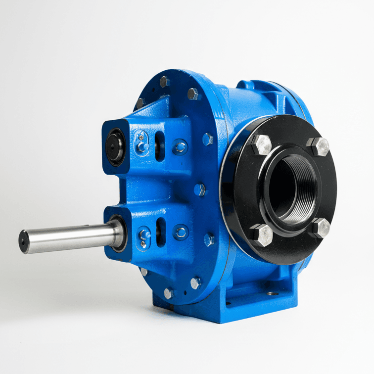 NAPCO PA300C 3-inch ductile iron rotary gear pump — precision-machined and fully serviceable