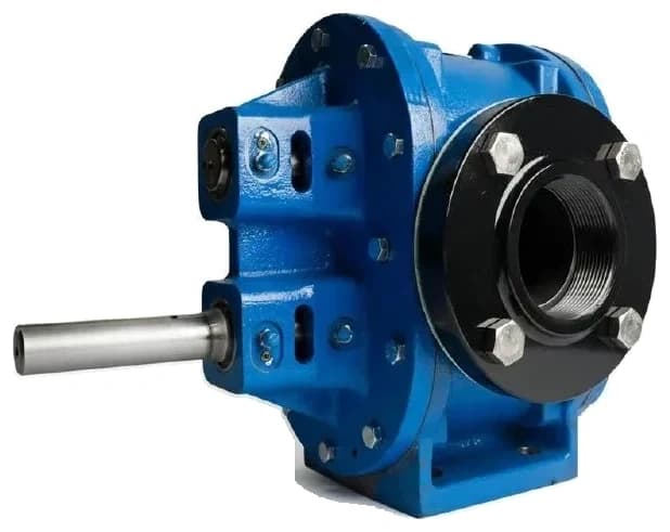 NAPCO PA300C 3-inch ductile iron rotary gear pump with drive shaft and port flange